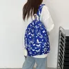 Sacs d'école sac à dos sac à dos mignon papillon avec accessoires esthétique pour les femmes adolescentes