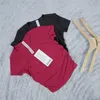 1 Chemise moulante côtelée luluemon Chemise de yoga Débardeur court sexy façonnant la taille Chemises à manches courtes lululemom T-shirt de salle de fitness pour femmes Vêtements respirants pour hauts