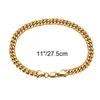 Anklets Chain Gold Anklet Thick 9 10 11 Inches Anklet Bracelet For Ladies Waterproof Anklets Fashion Designer Anklets Durable Charm Jewelry set gift