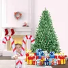 Neue aufblasbare Weihnachtsstangen, klassische, leichte Hängedekoration, Lutscher-Ballon, Weihnachtsfeier-Luftballons, Ornamente, Schmuck, Geschenk, 88 cm