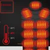 الملابس الداخلية الحرارية للسيدات سترة مدفأة ذاتية السترة ذاتية الرجل ملابس ملابس USB المعاطف الكهربائية الساخنة الدافئة للملابس الداخلية الحرارية خفيفة الوزن 2-21 مناطق 231005
