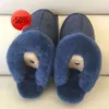 Damen-Hausschuhe aus Baumwolle, Pelz-Slides, klassische Designer-Kinder-Babystiefel, Rindsleder, Wildleder, Wollmischung, Winter-Pantoletten, WGG, flauschige Clogs, Schneeschuhe, Größe 20 h