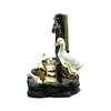 Trädgårdsdekorationer Ankomsthartsusor Fountain Garden Statue Outdoor Home Patio Dekoration Craft Duck Statue Pond Ornament levererar 230928