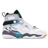 Playoff 8 Chaussures de basket-ball pour hommes Jumpman 8s Playoffs Solefly Aqua Bugs Bunny Taxi Noir South Beach Oregon PE 2024 Sports Tenis Baskets Taille 7 - 13