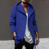 Men's Trench Coats 2023 Spring And Autumn Classic Fashion In The Long Waterproof Coat Men Casual Loose Comfortable