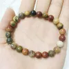 MG0355本物のピカソジャスパーブレスレット天然石手作りブレスレット瞑想手首Mala Divine Feminine Bracelet279D