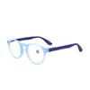 Sonnenbrillenrahmen Zilead Mode Runde Lesebrille Männer Frauen Retro Rot Blau Schwarz Brillen Brillen Vintage Ultraleichtrahmen 231005