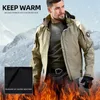 Другие спортивные товары HAN WILD Soft Shell Jacket Флисовые куртки Военное тактическое пальто Мужская армейская одежда Мультикам Камуфляж Походные ветровки 231006