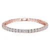Armreif, eine Reihe, drei Reihen voller Diamant-Zirkon-Armbänder, Kristall von Swarovskis, modisches Damen-Armband, Geschenke, Weihnachten, Armreif223c