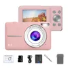 Camcorders HD 1080P digital Camera 24 inches Rechargeable Cameras with 16x Zoom Compact 44MP for kids Girls camera digit 231006
