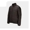 남자 다운 파카 스 스타일 울트라 라이트 드롭 다운 재킷 남자 포장 가능한 가벼운 가벼운 긴 슬리브 풀-zip 복구 재킷 S-6XL 231005