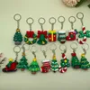 Christmas Decorations Santa Claus Keychain pendant cute cartoon Christmas small pendant