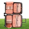 Cosmetic Bags Cases Travel Buggy Bag SevenPiece Luggage Underwear Organizing Waterproof Clothes Storage 7Piece Set7186904