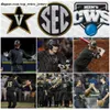 Jerseys Nya college baseball bär män Vanderbilt Commodores Performance Jersey Gold Program Custom Women/Youth All Stitched Black Strips Hi