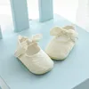 Premiers marcheurs printemps et automne 0-1 an fille chaussures à semelles souples bébé princesse enfant en bas âge