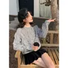 Tricots pour femmes Kaki Femmes Vêtements Vintage Pull à tricoter à manches longues Casual Mode coréenne Cardigan Baggy Femelle 2023 Hiver Gris Tops