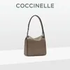 COCCINELLE/Kechner VANESSA Outgoing Luxury French Ins Newsboy Bag One Shoulder Handheld Oblique Straddle Tote Bag