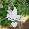 Maxora In Our Hearts Forever Resin Craft Personalized Memorial Christmas Tree Ornaments For Valentine's Day Gifts Wedding Hom197c