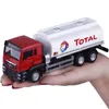 Diecast Model car MAN Oil Tank Truck Gifts For Boys Simulation Exquisite Diecasts Toy Vehicles RMZ city Car Styling 1 64 Alloy Collection Model 231005