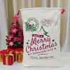 Świąteczne torby na prezenty Święty Mikołaj 50x70 cm torba na sznurka