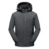 Herrtröjor Casual överdimensionerad jacka utomhussport Hardshell Mountaineering Clothing