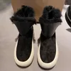 Austrália Designer ugge botas austrália bota martin botas de neve Botas casuais Mulheres neve cheia de lã de pele de carneiro quente esfrega e botas de inverno confortáveis