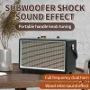 Nowy retro głośnik Bluetooth drewniany przenośny TWS subwoofer wielofunkcyjny zewnętrzny dźwięk pudełka karaoke bezprzewodowe mikrofon stereo dźwiękowy