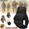 Cinq doigts gants militaire tactique moto combat escalade Sports de plein air montagne antidérapant Absorption217u