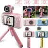 Camcorders Children Kids Camera Educational Toys Video Recorder 24 Inch HD 1080P Screen Camcorder Po for Gift 231006