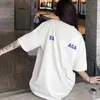 2023 Paris classic fashion trend brand Wheat Coke lock letter T-shirt women's cotton short sleeve loose women's T-shirt