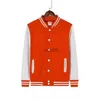 Kurtki męskie 2023 Zima Zimowa Kobiety Varsity Sport Baseball Kurtka Fe Blazer Casual Single-Rleasle Full Sleeve Płaszcz Mody Kurtki 231006