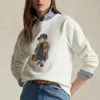 Pull Felpa con cappuccio Pull Femme Ralph Polo da donna Sweatershirt Camicie a maniche lunghe Laurens Autunno Top Donna Felpa con cappuccio Little Bear Pullover All'ingrosso 2a