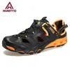 Sapatos de água humtto praia sapatos de água para homens respirável aqua sapatos masculinos esportes trekking ao ar livre casual caminhadas sandálias verão homem tênis 231006