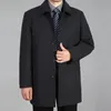 Herren Wolle Mischungen Ankunft Herbst- und Winterstil Männer Boutique Wollmantel hochwertiger Graben Herren Freizeit Mischung Männer Jacke M-4xl 231006