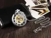 Pocket Watches Sdotter Retro Luxury Watch Automatic Hand-WInd Mechanical Steampunk Men Roman Numerals Clock With Fob Chain Reloj