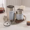 bottiglia d'acqua tazza di caffè americano con coperchio tazza thermos tazza di alto livello estetico bicchieri d'acqua portatili di grande capacità con cannuccia