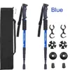 Trekking Poles 2pcslot Trekking Poles Hike Walking Stick Nordic Walking Cane Aluminium Ski Camp Telescopic Baton Outdoor Handing Poles Crutches 231005