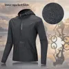 Cycling Jackets WOSAWE Men's Cycling Hoodies Jacket Waterproof cortavientos ciclismo hombre MTB Bike Hooded Jackets Bicycle Windbreaker M-3XL 231005