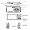 Camcorder 18 Megapixel LCD wiederaufladbare HD-Digitalkamera CCD-Video Outdoor AntiShake-Unterstützung SD-Karte Camcorder Pografie 231006