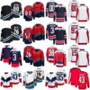 Drużyna hokeja 3 Nick Jensen Jerseys 35 Darcy Kuemper 39 Anthony Mantha 26 Nic Dowd 57 Trevor van Riemsdyk 43 Tom Wilson 19 Nicklas Backstrom Rasmus Sandin Man Man Młodzież młodzież młodzież