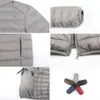 Męskie puch Parkas Matt Matt Zimowa męska kurtka Down Ultra Light Down Jacket Men Men Windbreaker Pióro Kurtka Mężczyzna Lekki przenośny ciepły płaszcz 231005