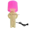 طاولة مصابيح Homhi Dick Lamp Boy Naughty Mr.P Table Night Light Light Light Decor Decor Decore Decor Night Right A Little Man Man Colands Htl-060 YQ231006