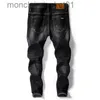 Men's Jeans Men's Black Skinny Jeans Spring Autumn Solid Slim Denim Jeans Cowboy trousers Men Cotton elastic Long Jeans Size 36 J231006