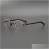 Fashion Sunglasses Frames Japanese Collection Of John Lennons Same Small Round Frame Republic China Retro Glasses Drop Delivery Access Dhxwg