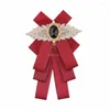 Bow Ties Wedding Adjustable Womens Bowtie Girls Adult Bowknot Butterfly Red Ladies Office Uniform Classic Gift 74