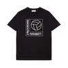 Hommes Femmes Gosha Volleyball Imprimé Casual Designer T-shirts D'été Mâle Femme Col rond Manches Courtes Hauts Couleur Unie Tees301H