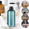 Liquid Soap Dispenser 3pcs Liquid Soap Dispenser Bottle Set Hand Sanitizer Bottle Shampoo Body Wash Shower Gel Bottle Outdoor Travel Tools 300ML500ML 231005