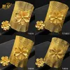 Bangle Xuhuang Indian Plated Gold Bangles With Ring Dubai Bride Wedding Party Armband Smyckesgåvor Arabiska charm Hela 2210312385
