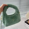 MI Limited Candy color scheme Super meets applicable holiday handbag fashion trends Daily Commute Furry Bag Mini multi-colored shoulder bag