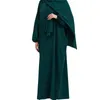 Ethnische Kleidung Ramadan Eid Muslimische Frauen Abaya Kaftane Dubai Arabische Türkei Islam Pakistan Kleid Abayas Robe Femme Musulmane 2023